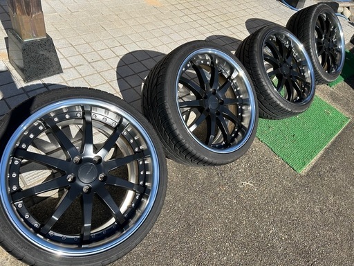 【値下げ交渉OK！！】work グノーシスGS1 19インチ　9.5j×2本　8.5j×2本　合計4本