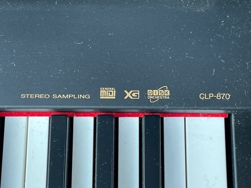 鍵盤楽器 YAMAHA clavinova CLP-870 ヤマハ 電子ピアノ クラビノーバ CLP-875R ニューダークローズ