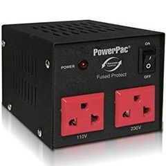 無料譲渡：PowerPac製 800W変圧器トランスフォーマー（...