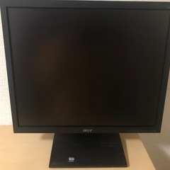 〈取引終了しました〉acer19インチスクエア液晶カラーモニター...