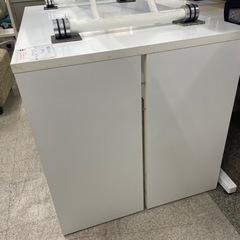 木製テーブル 白※使用感ありの画像