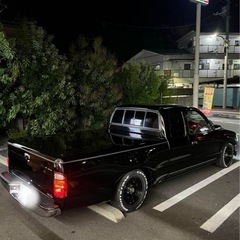 トヨタ ハイラックス rzn152 トノカバー SNUGTOP製　黒 美品 綺麗 艶ありの画像