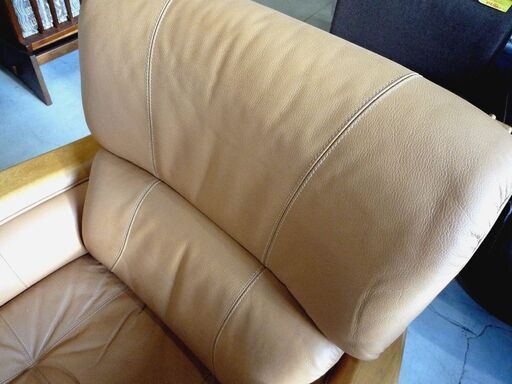 値下げしました!! 回転式 一人掛けソファー ソファ 浜本工芸 レザー ベージュ HAMAMOTO 中古 1人掛け ソファー シングルソファ 札幌市東区 新道東店 軽量コンパクトな快適ソファ｜No.1000ソファ｜製品一覧｜浜本工芸株式会社