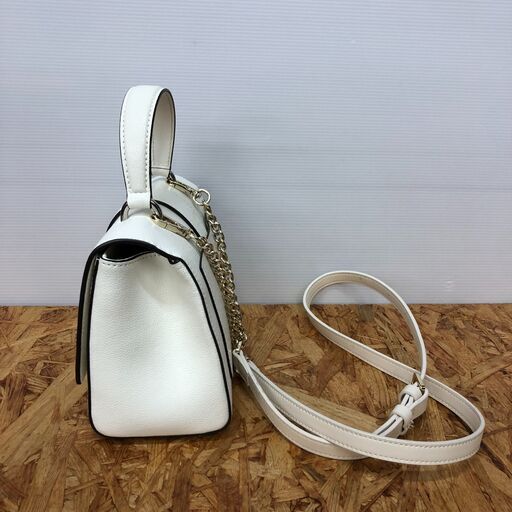 A91】2WAYショルダーバッグ JIMMY CHOO ホワイト