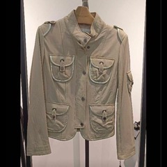 男性と女性用本革ジャケットお得な新品二枚セットの画像