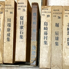 文学全集12冊の画像