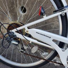 B533 折り畳み自転車☆GRAPHIS☆27インチ☆6段変速