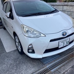 アクア Gグレード ハイブリッドバッテリー交換済み