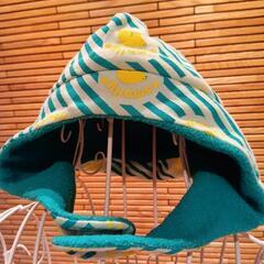 子ども　フリース帽子の画像