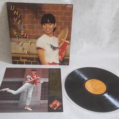 竹内まりや LP ユニバーシティ ストリート 美盤