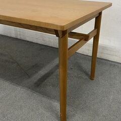 unico/ウニコ KIRP/キルプ ダイニングテーブル 幅1600 北欧スタイル 天然目 作業台 机 シンプル インテリア 中古家具 店頭引取歓迎 R8905の画像