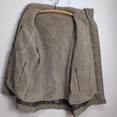 【決まりました！】ベージュのフード付きコート Lサイズの画像