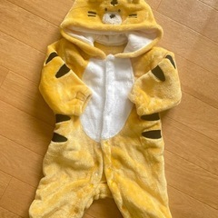 美品　もこもこロンパース とら 着ぐるみ