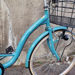 あさひ シュライン クロスバイク ミントグリーン 26インチ 自転車 美品 愛知 あさひ シュライン クロスバイク ミントグリーン 26インチ 自転車 美品