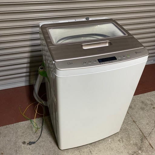 2021年製　ハイアール　7.5kg JW-LD75A 　家電 生活家電 洗濯機