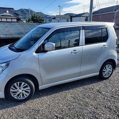 スズキ ワゴンR FZハイブリッド シルバー車検付き 平成26年式 安全システムの画像