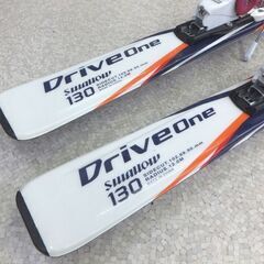 スワロー 130cm ジュニアスキー Drive One F-ROCKER 子供用 カービングスキー LOOK ビンディング付き板 Swallow 札幌市 屯田店の画像
