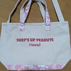 【値下げしました】ハワイ限定！スヌーピートートバッグの画像