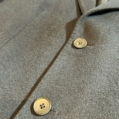 美品★ユニクロ ウールカシミヤチェスターコート★173cmジャスト NAVYの画像