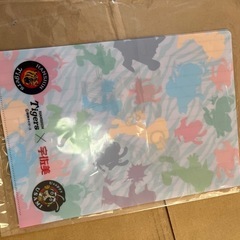 3枚セット　阪神タイガース×宇佐美 クリアファイルA4サイズの画像