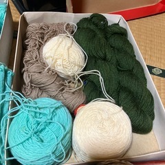 毛糸まとめ売りの画像