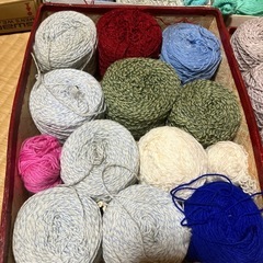 毛糸まとめ売りの画像