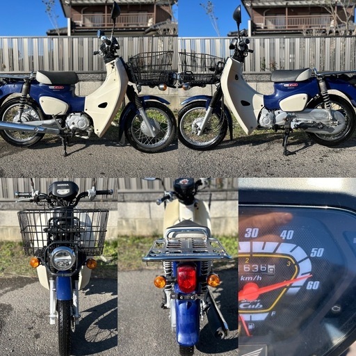 ⭐️AA07型スーパーカブ プロ 50低燃費FI⭐️バッテリー・プラグ・オイルなど新品⭐️高年式モデル.50cc原付スクーター⭐️
