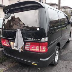 グランドハイエース 車検令和6年11月検切れ 純正黒  フロントグリルは純正オプション品です 平成11年式の画像