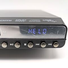 【20241204受付終了・Y売】グリーンハウス・DVDプレイヤー・GH-DVP1C-BK・No.240721-60の画像
