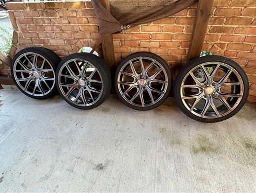 WALDイリマ20インチアルミホイール　ハイエース用