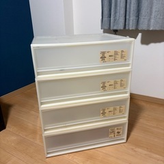 無料‼︎　無印衣装ケース55x44.5x18cm 4つ