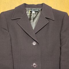 【期間最終値下げ】MICHEL KLEIN ウール100%ロングコートの画像
