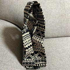 ニット編みミニトートバッグの画像