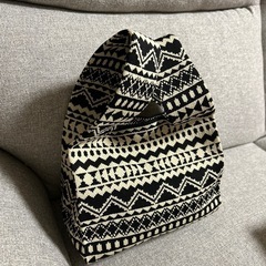 ニット編みミニトートバッグの画像