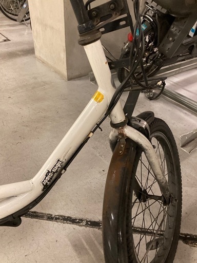 【受取予定決定】 ボロですが動作問題無し　 電動自転車　