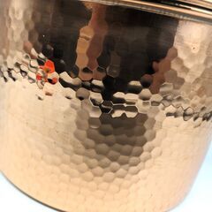 銅鍋・両手鍋・調理器具・4.3L・No.230806-11の画像