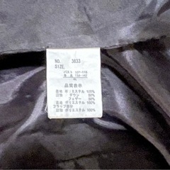 暖かダウンコート レディース4Ｌサイズ 黒  の画像