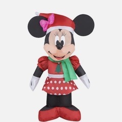 【新品未開封】　ディズニー マジック ホリデーミニーマウスエアドラブル ディズニー 人形　Xmasの画像