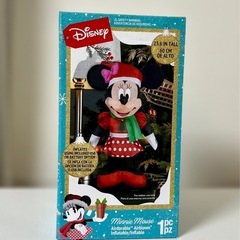 【新品未開封】　ディズニー マジック ホリデーミニーマウスエアドラブル ディズニー 人形　Xmasの画像