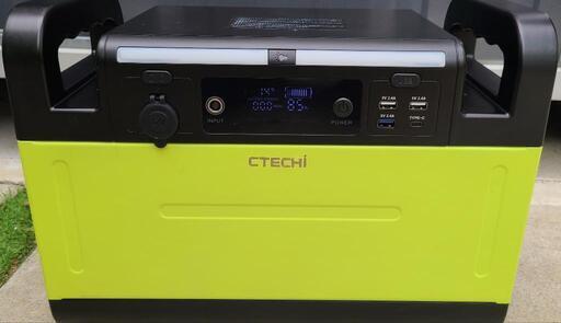 【ほぼ新品】1500W ポータブル電源　発電機