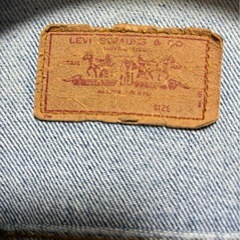 貴重【ヴィンテージ】 Levi's 1980年代 デニム Gジャン XLの画像