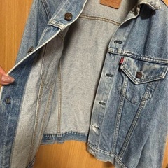 貴重【ヴィンテージ】 Levi's 1980年代 デニム Gジャン XLの画像