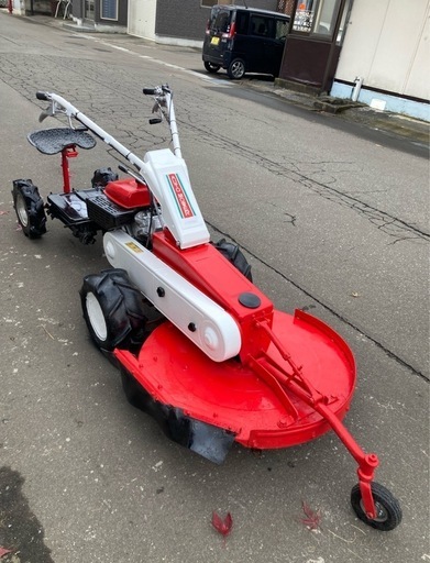 オートモアーAM80座席アダプター付き草刈機
