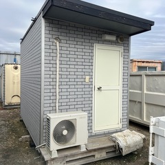 プレハブ浴室洗面所　エアコン給湯器付き未使用品の画像