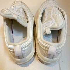 美品 NIKE ナイキ　エアマックス97 白 23cmの画像