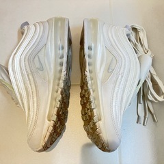 美品 NIKE ナイキ　エアマックス97 白 23cmの画像