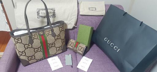 新品未使用　GUCCI　バッグ\u0026財布