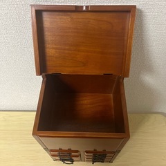 木製小型収納箱　の画像