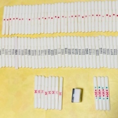 【値下げしました】麻雀パイセットの画像
