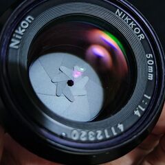 優良品　 NIKON　Ai NIKKOR 50mm f/1.4 